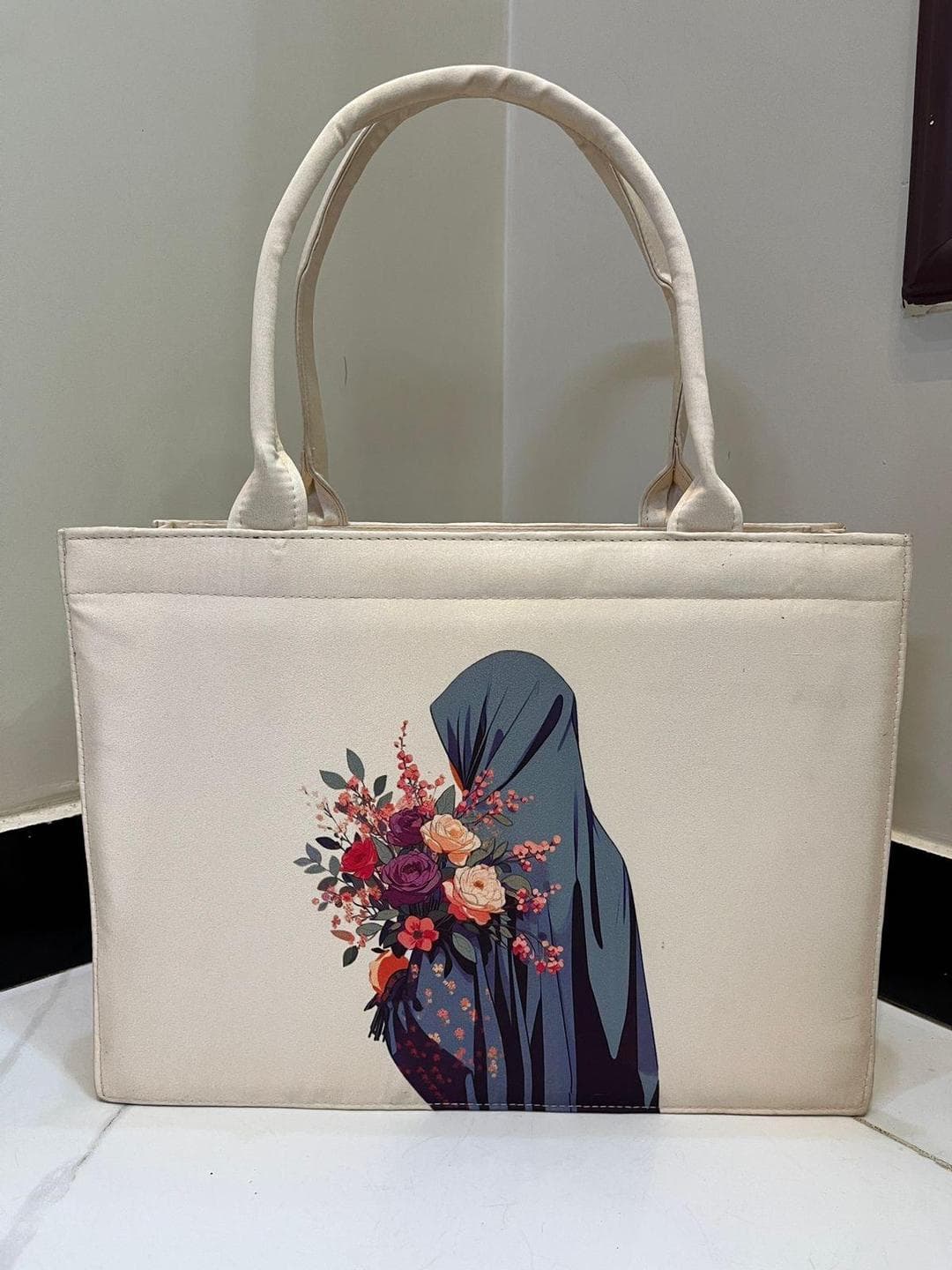 Girl's Canvas Printed Hand Bag