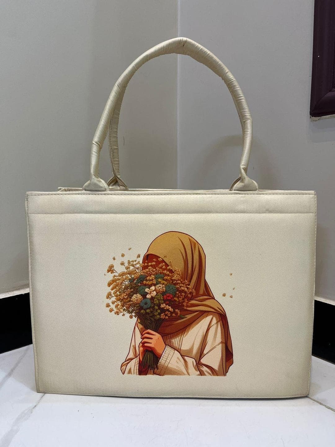 Girl's Canvas Printed Hand Bag