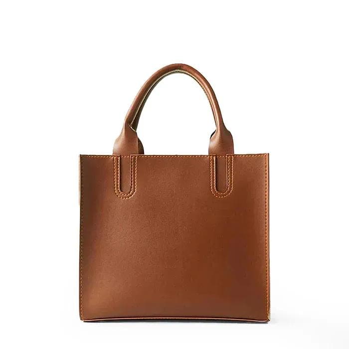 Girl's PU Plain Hand Bag