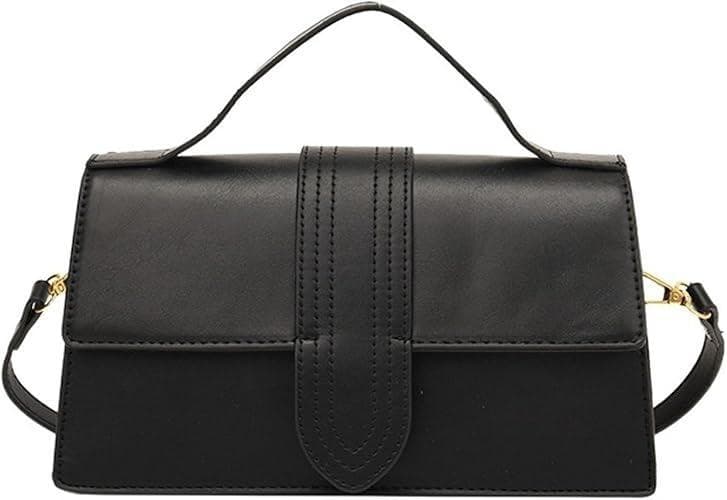 Stylish Women's PU Leather Hand Bag, H-AR-3 Black