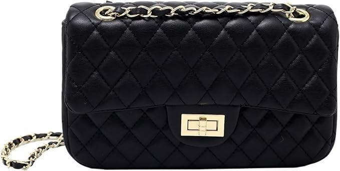 Girl's PU Leather Embroidered Shoulder Bag