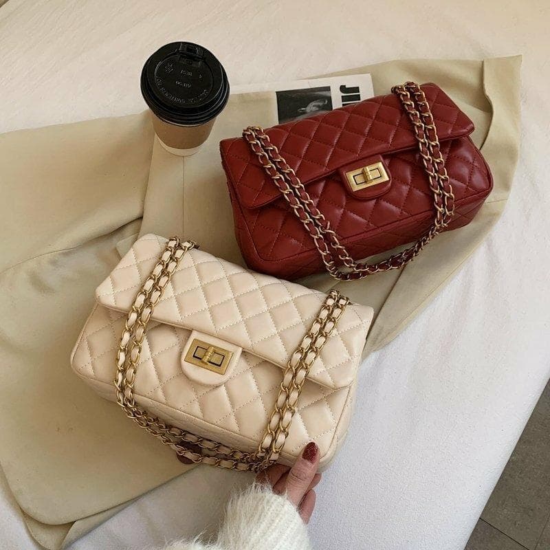 Girl's PU Leather Embroidered Shoulder Bag