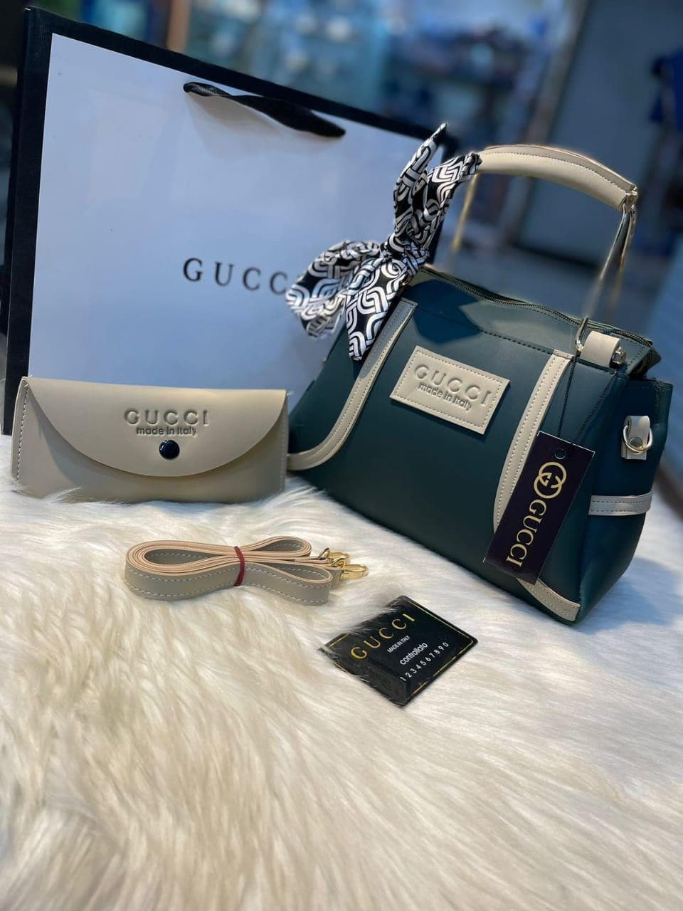 Women's Premium PU Leather Handbag Set - 2-Piece Designer Style with Matching Wallet in 7 Colors