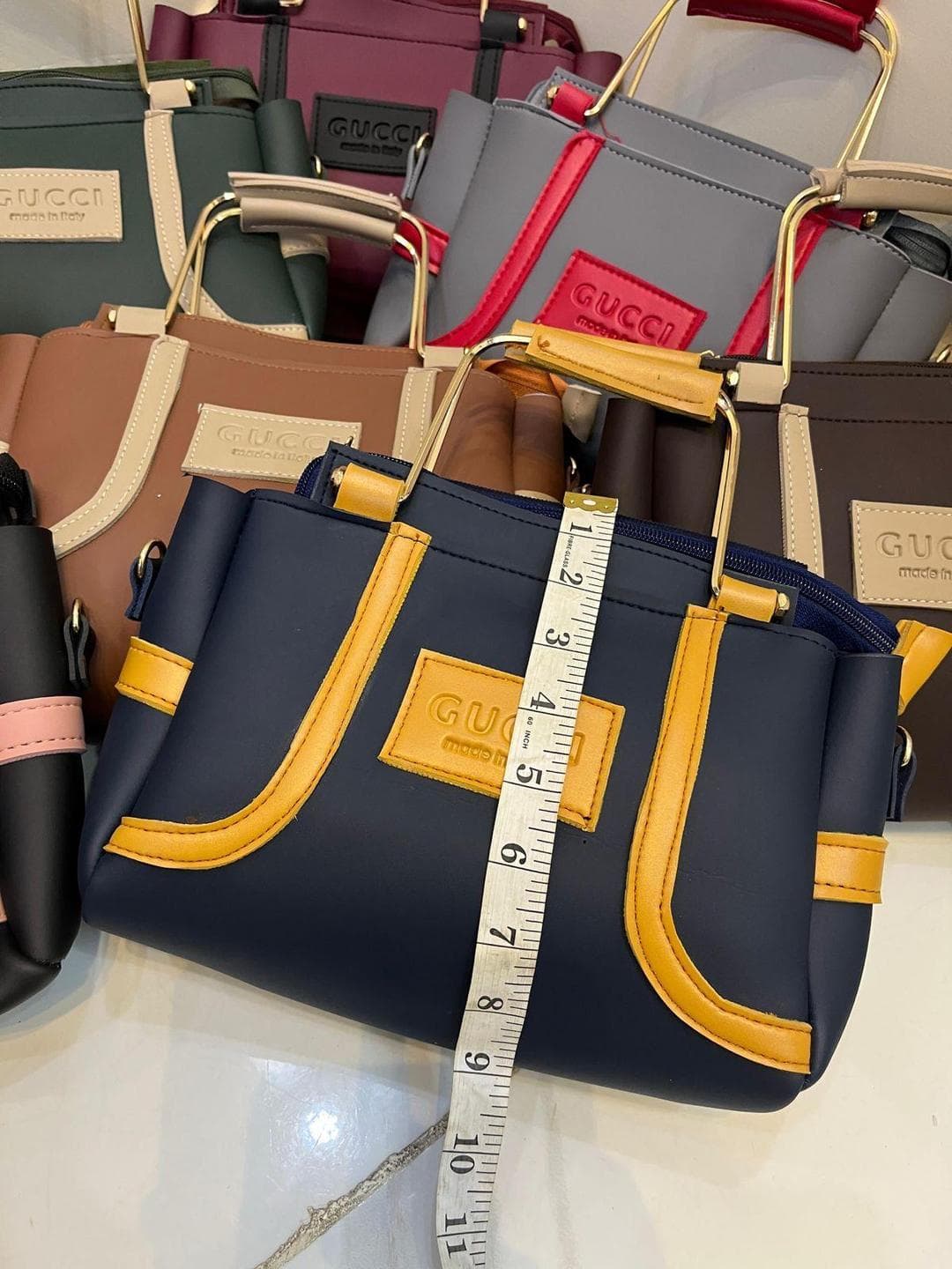 Women's Premium PU Leather Handbag Set - 2-Piece Designer Style with Matching Wallet in 7 Colors