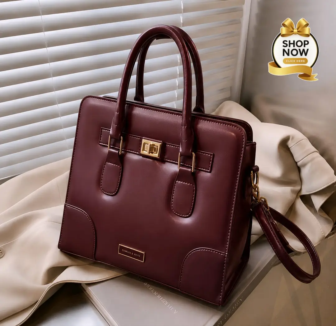 Women's Rexine Plain Hand Bag – Top Handle Daily & Gift Bag